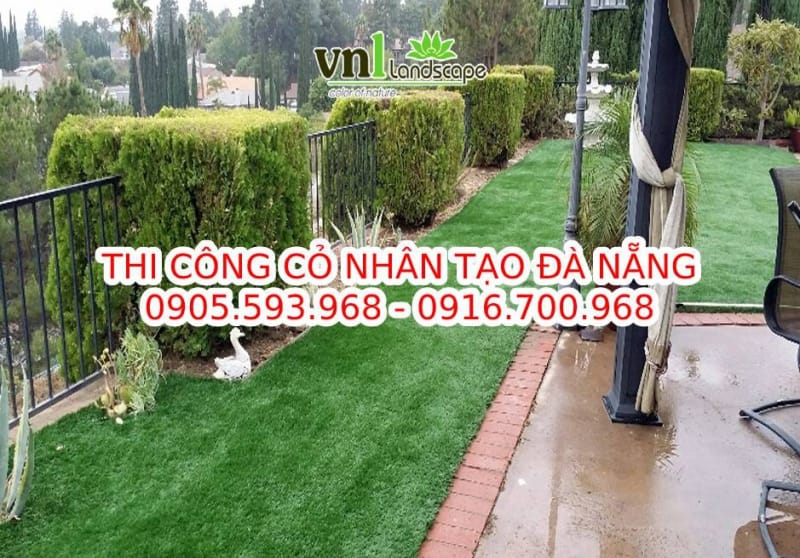 Thi công thảm cỏ nhân tạo Đà Nẵng