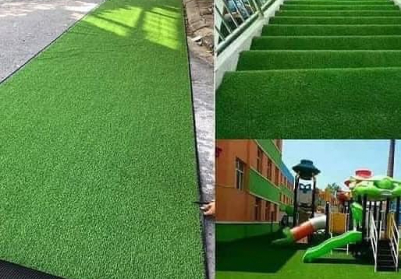 Bán cỏ nhân tạo, thảm cỏ nhựa lót sàn tại Liên Chiểu Đà Nẵng
