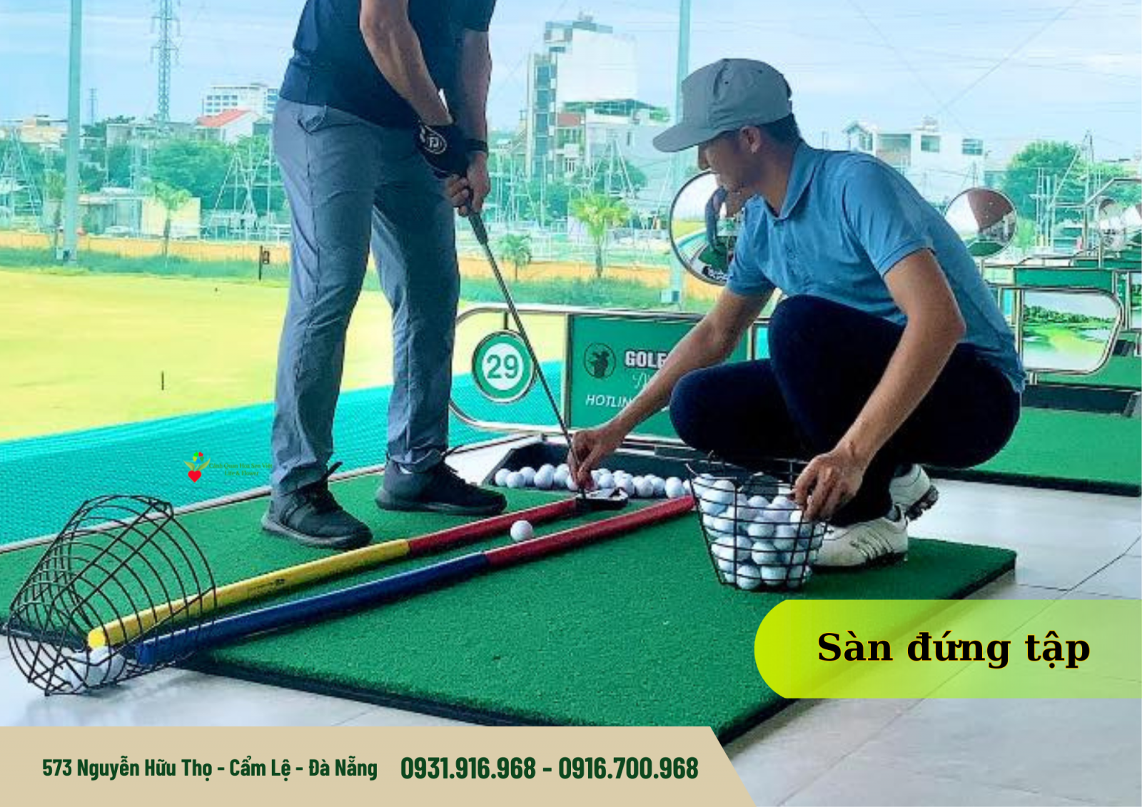 Cỏ nhân tạo sân golf- Cửa hàng cỏ nhân tạo Đà Nẵng