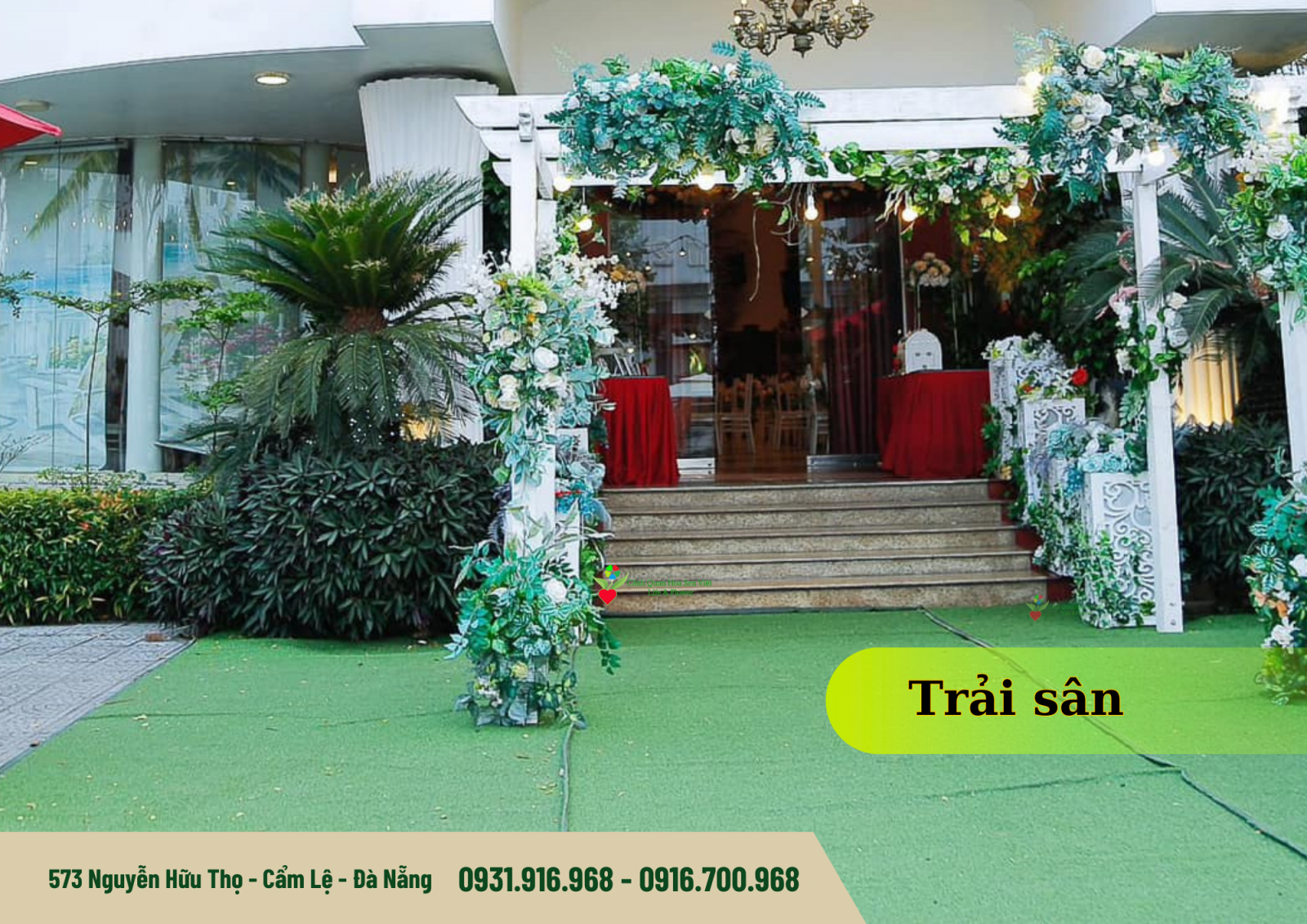 Cho thuê cỏ nhân tạo - Cửa hàng thảm cỏ nhân tạo Đà Nẵng