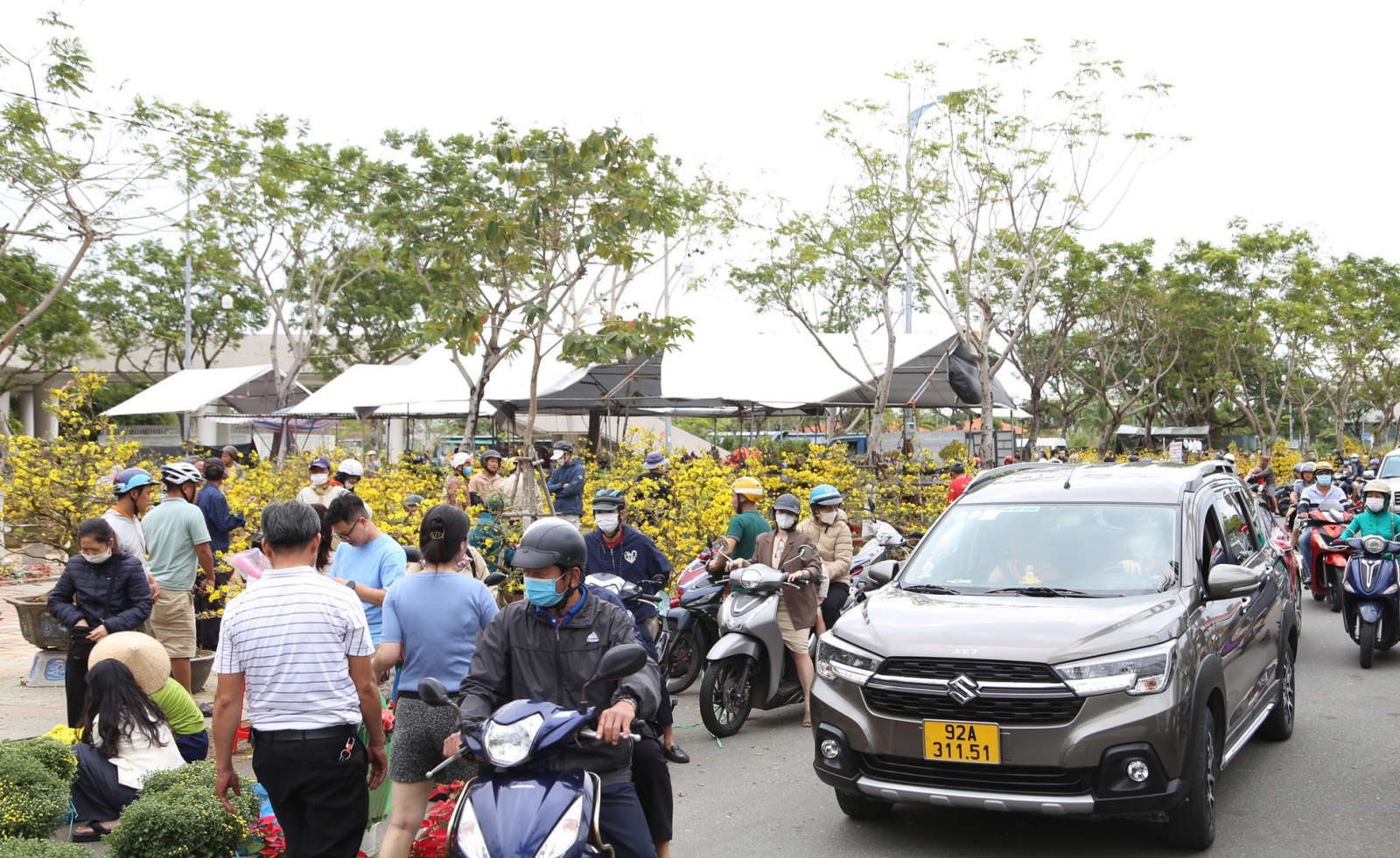 chợ hoa tết đà nẵng