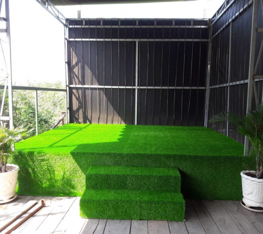 Cỏ nhân tạo sân vườn, cỏ nhân tạo lót sàn tại quận Cẩm Lệ Đà Nẵng