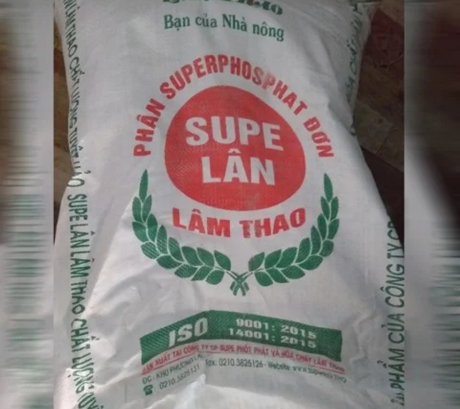 Phân lân Lâm Thao - Supe Lân - Bao 50kg