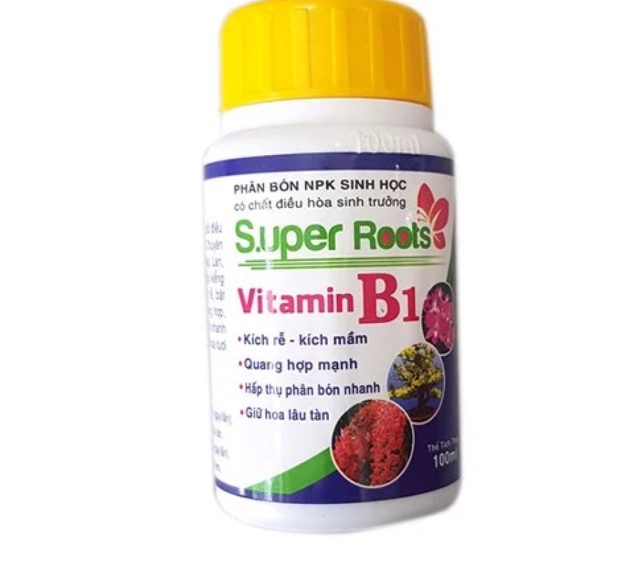 Chế phẩm Vitamin B1 Super Roots - kích rễ bật mầm - Chai 100ml