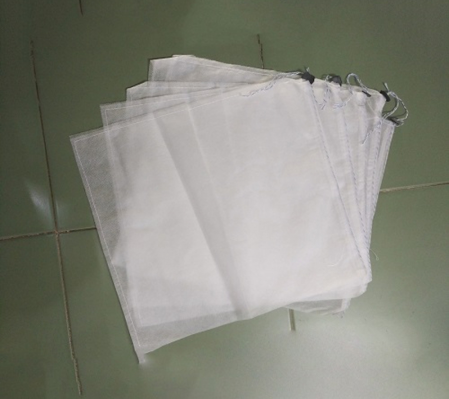 Bịch 100 túi vải không dệt bao trái - 16x18cm