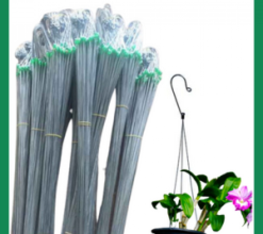 Móc treo chậu hoa - chậu trồng lan bọc nhựa - 110cm