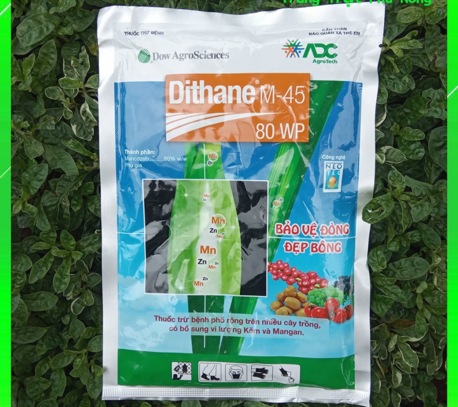 Thuốc trừ bệnh cho cây Dithane M-45 80WP - Gói 250g