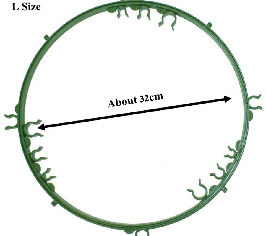 Vòng tròn nhựa DAIM Garden Ring giữ thân cây chậu - 32cm