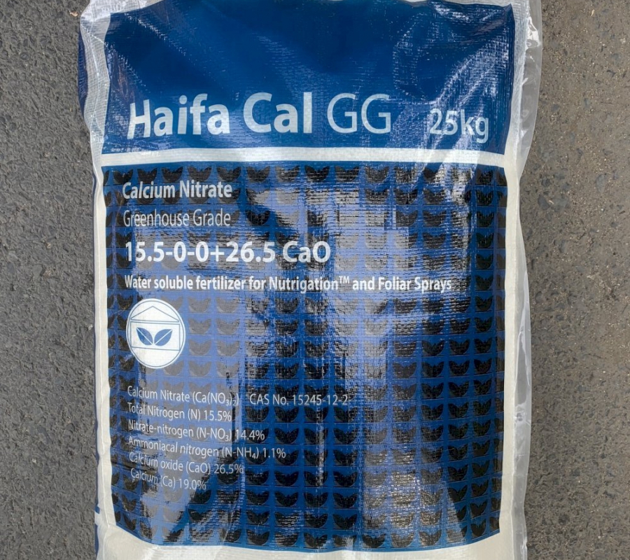 Phân bón Haifa - Cal 15.5-0-0 + 26.5 CaO - 25kg