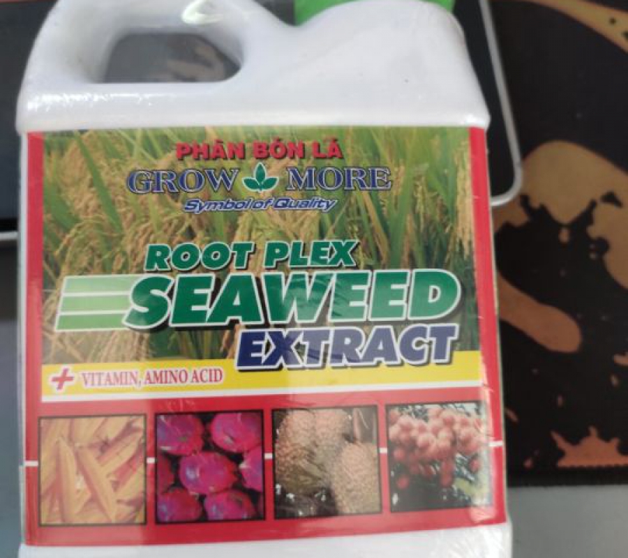 Phân bón hữu cơ Growmore Seaweed Extract chiết xuất rong biển - 500ml