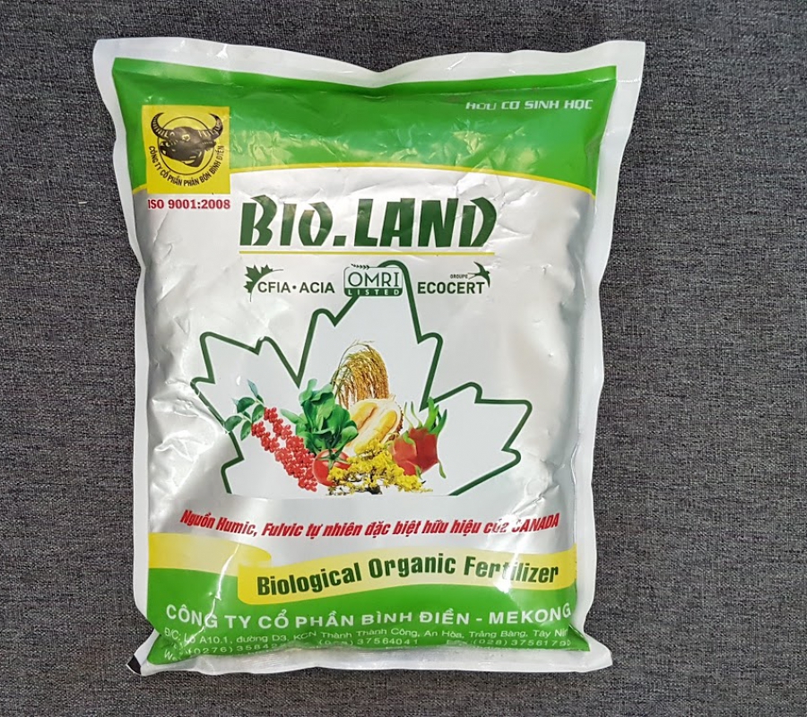 Phân bón hữu cơ sinh học Bio.Land