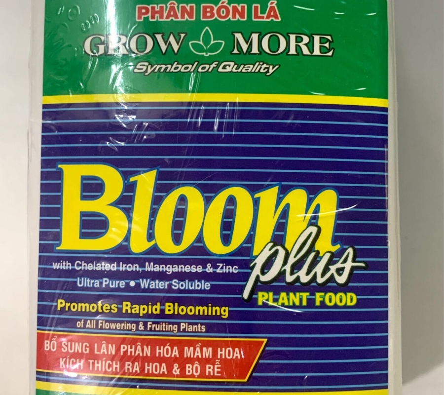 Phân bón lá Growmore Bloom 10-55-10 kích thích ra hoa cho lan - 1kg