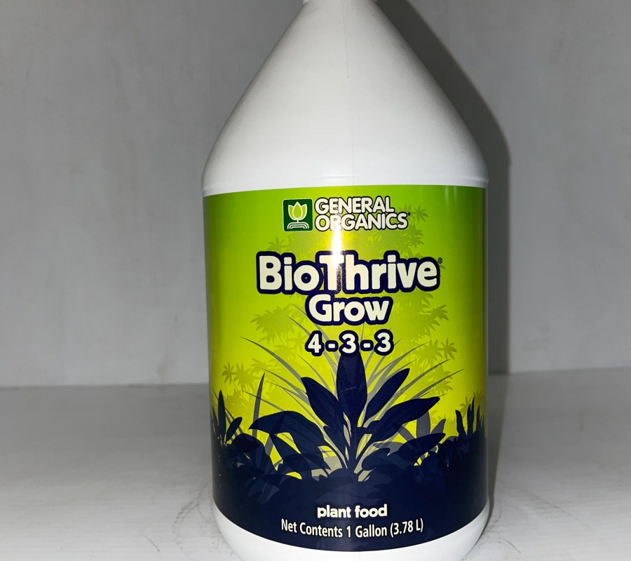 BIOTHRIVE GROW 1 Gallon - Vegan Organic Plant Food For All Growth Stages