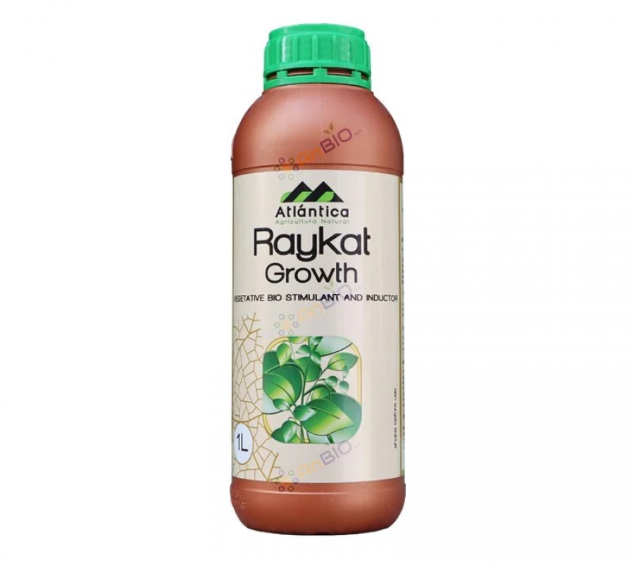 Phân bón lá Raykat Growth giúp cây khỏe - lá xanh - 1 lít