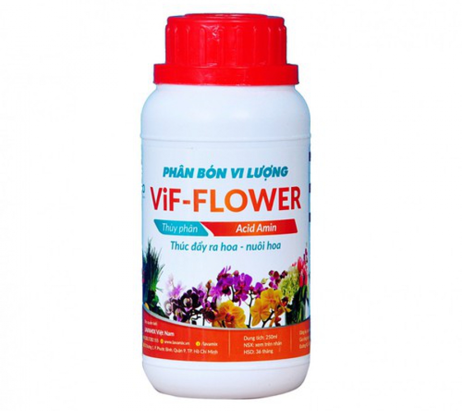 Phân bón Minro Vif-Flower thúc đẩy ra hoa - 250ml