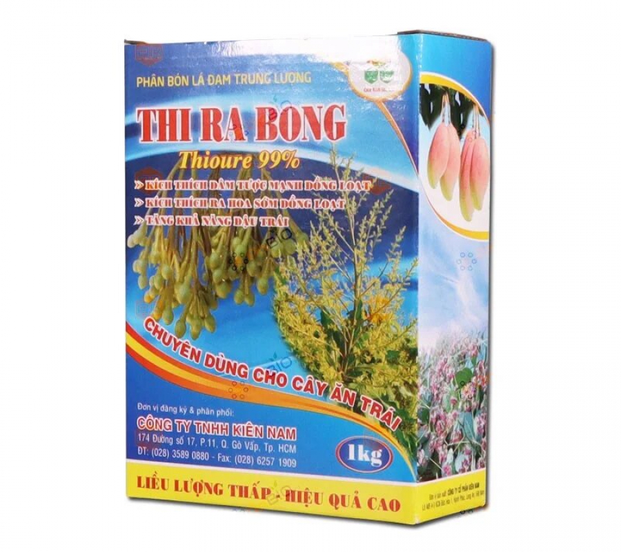 Phân bón lá Thirabong (Thioure 99%) kích mầm hoa - 1kg