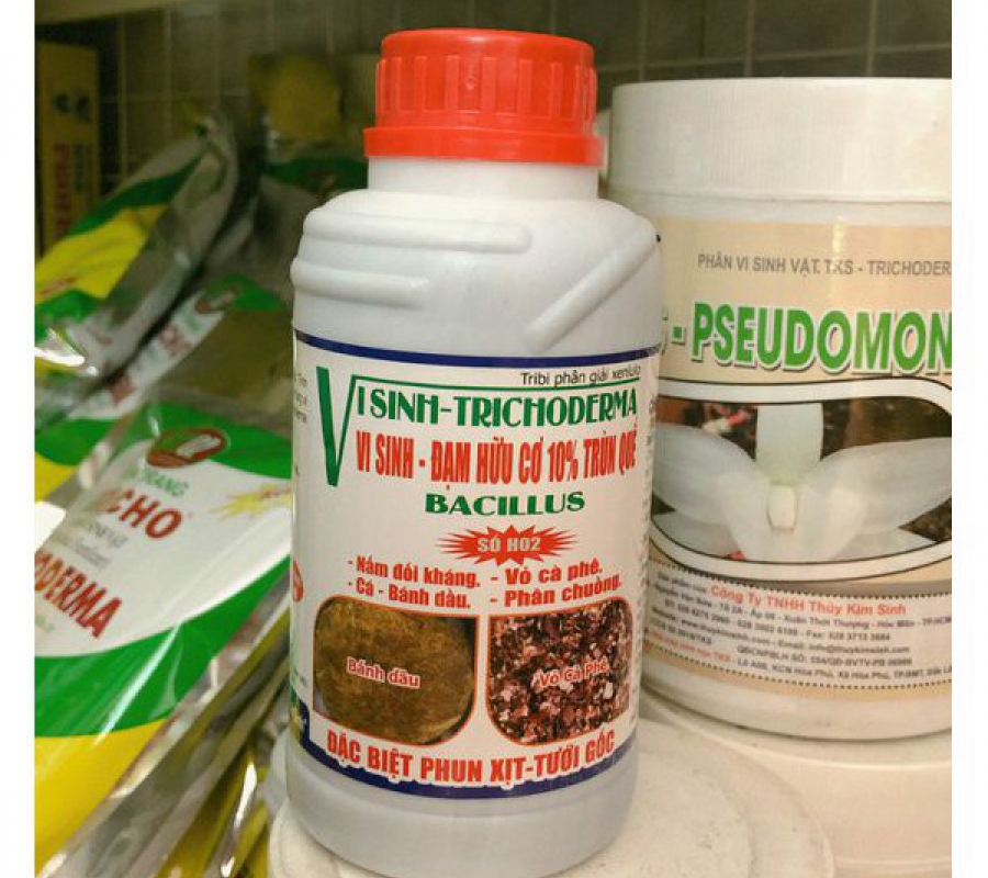 Chế phẩm nấm đối kháng Trichoderma Bacillus - 500ml