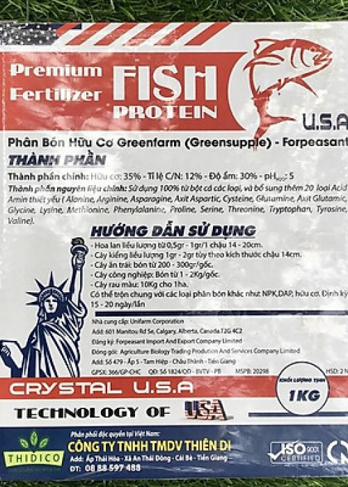 Phân cá hữu cơ Greenfarm - 1kg