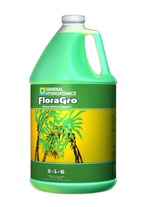 Phân bón General Hydroponics FloraGro 2-1-6 dành cho kiểng lá - 3.8 lít