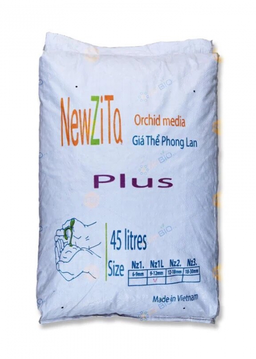 Giá thể vỏ thông Newzita Plus - Bao 45 lít 9-12mm