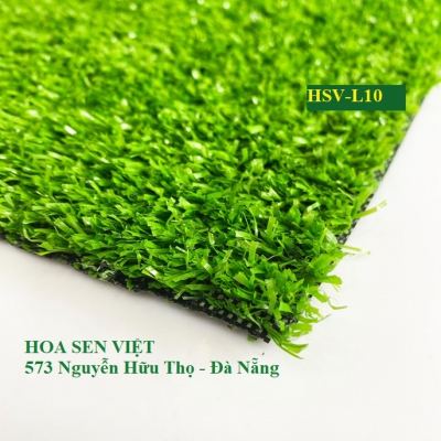 Thảm cỏ nhân tạo 1cm - Đế tốt bóng