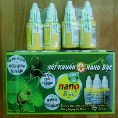 Chế phẩm Hùng Nguyễn Nano bạc chuyên cho phong lan