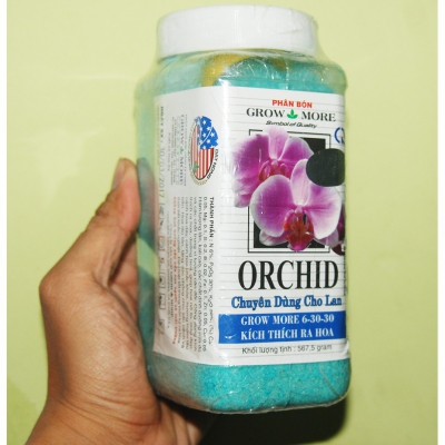 Phân bón Growmore Premium Orchid Food NPK 6-30-30 - Hũ 567gram
