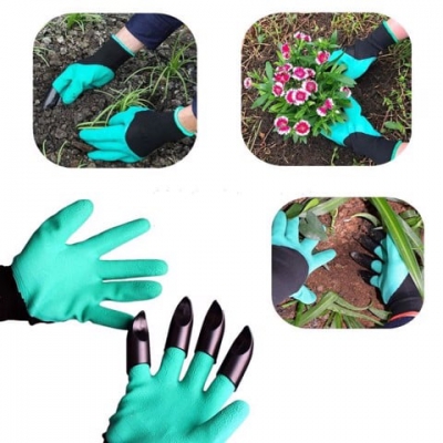 Găng tay làm vườn có móng