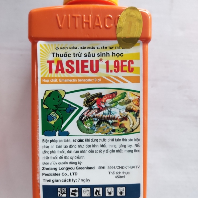 Thuốc trừ sâu sinh học Tasieu 1.9EC - Chai 450ml