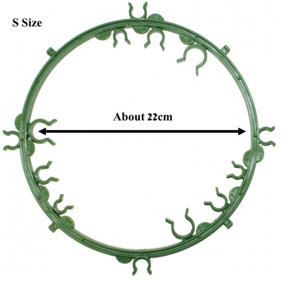 Vòng tròn nhựa DAIM Garden Ring giữ thân cây chậu - 22cm