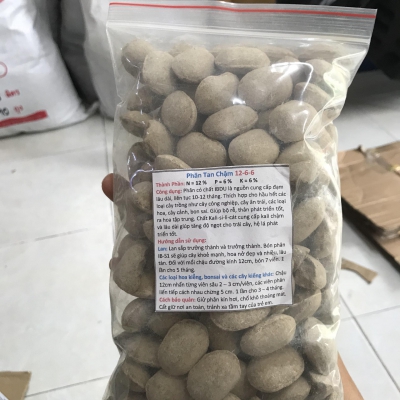 Phân quả bàng - hạt bàng tan chậm Nhật Bản - Nurseryace 12-6-6-2 - 1kg