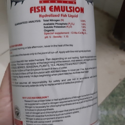Phân cá hữu cơ Phú Hảo - 1 lít