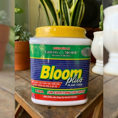 Phân bón lá Growmore Bloom 10-55-10 kích thích ra hoa cho lan - 500g