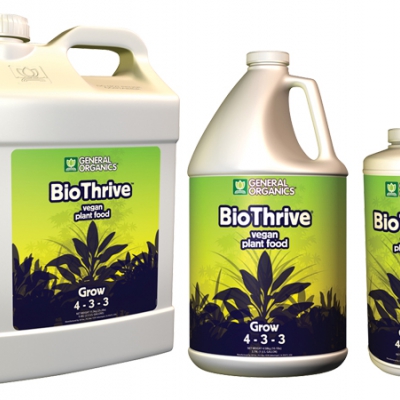 Phân bón hữu cơ General Organics BioThrive Grow 4-3-3 - 22.7 lít