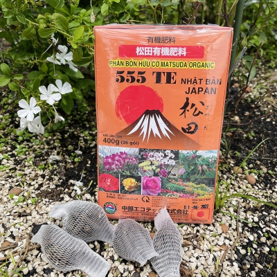 Phân bón hữu cơ dạng túi Matsuda Organic 555 + TE