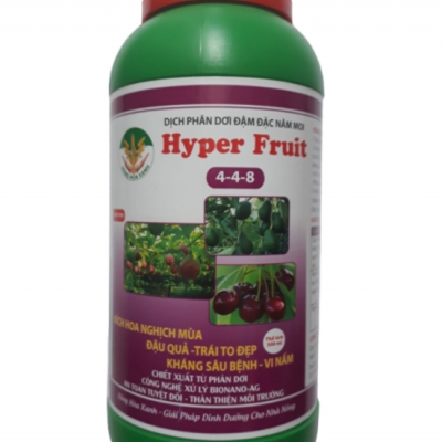 Dung dịch phân dơi Hyper Fruit 4-4-8 - 500ml