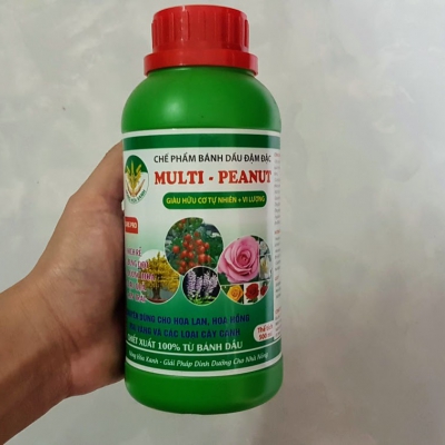 Chế phẩm bánh dầu Multi - Peanut kích rễ - 500ml