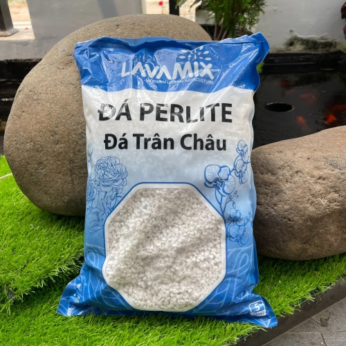 Đá perlite trân châu Lavamix - Túi 5dm3