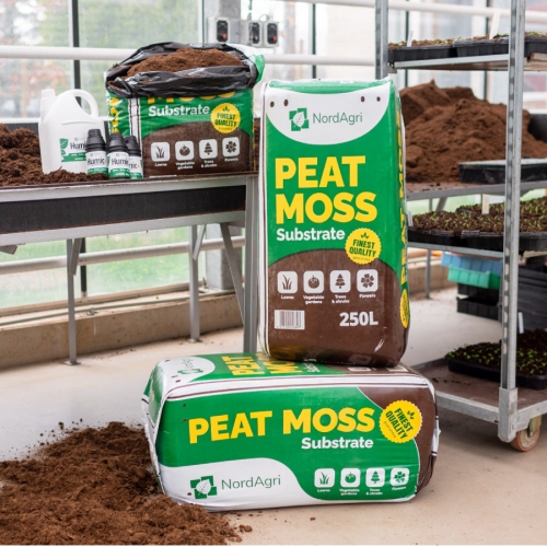 Giá thể Peatmoss Nord Agri nhập khẩu cao cấp - Bao 250 lít