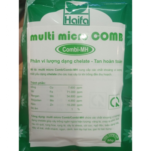 Phân bón lá vi lượng Haifa Multi-Micro Comb - 50g