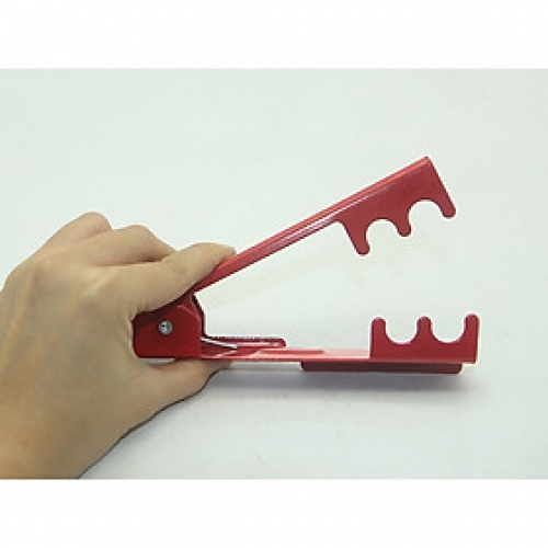 Kìm tuốt gai và lá hoa hồng tươi