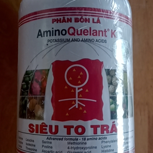 Phân bón lá Amino Quelant K Siêu to trái - 500ml