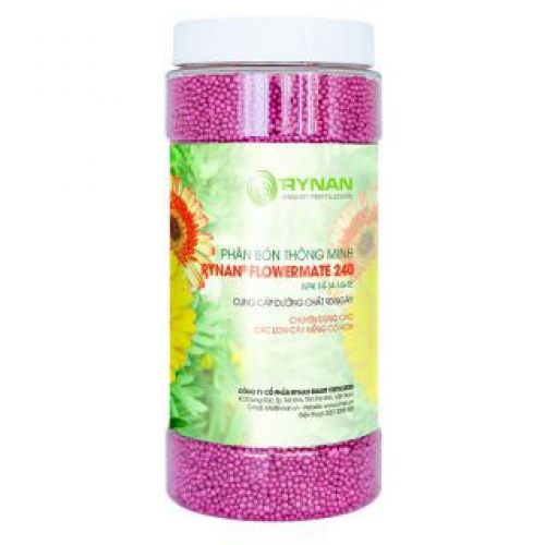 Phân tan chậm có kiểm soát Rynan FM 240 (14-14-14) - Hũ 1,25kg