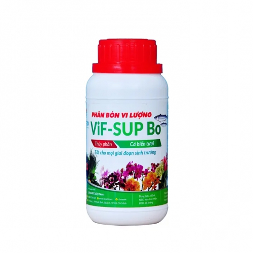 Phân bón thủy phân cá biển Vif-Sup Bo 0.2 - Chai 250ml
