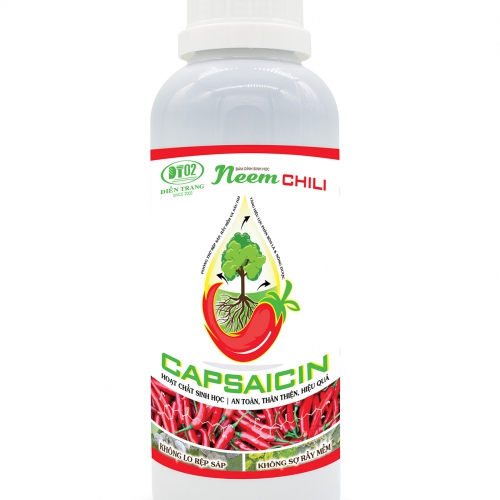 Thuốc trị rệp sáp rầy trắng Neem Chili Điền Trang - Chai 500ml