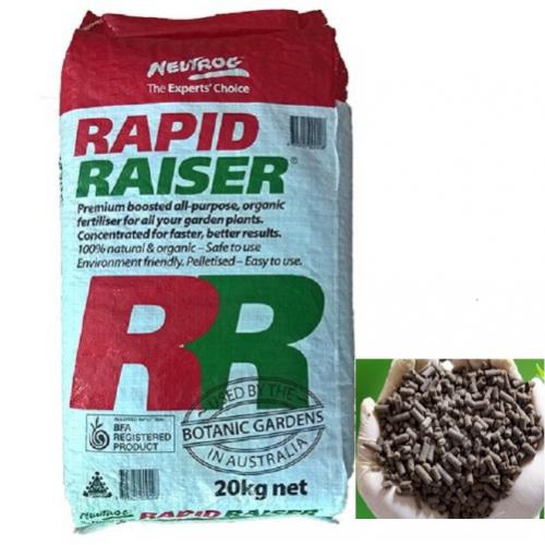 Phân hữu cơ đậm đặc Rapid Raiser nhập khầu từ Úc - 20kg