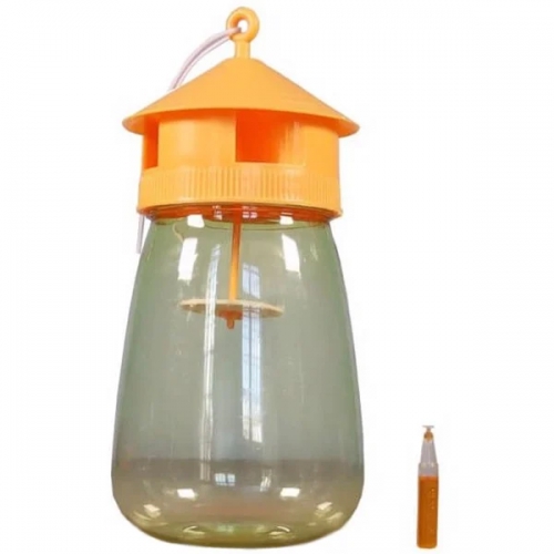 Lồng bẫy ruồi vàng trong suốt diệt ruồi đục trái và chất dẫn dụ