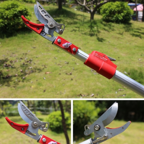 Kéo cắt cành hái quả trên cao 4m kẹp kim loại