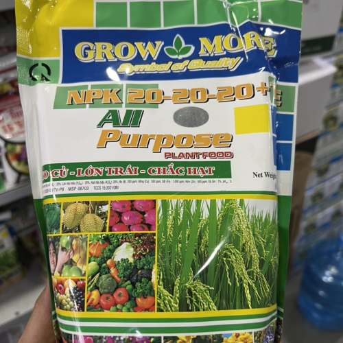 Phân bón lá Growmore All Purpose 20-20-20 + TE - 1kg