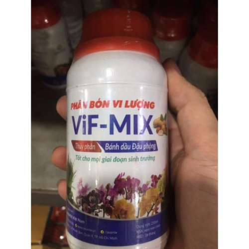 Phân bón vi lượng bánh dầu đậu phộng Vif-Mix - 250ml